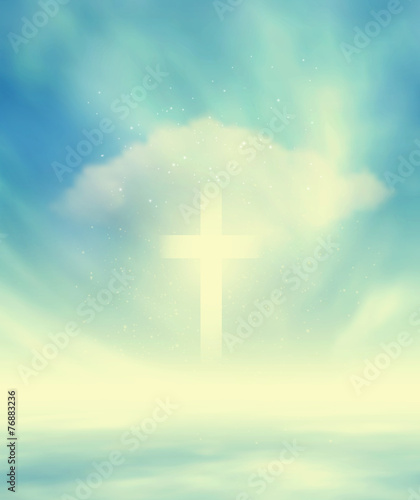 Christian Glowing Cross