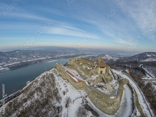 Visegrad castle from above photo