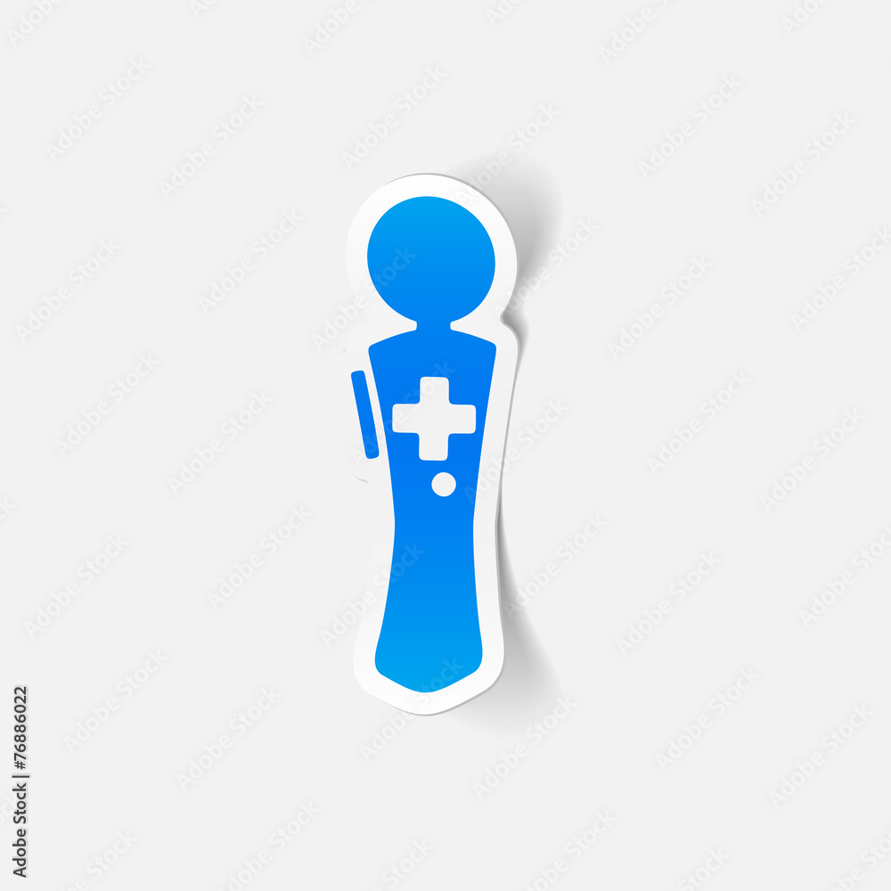 realistic design element: joystick realistic design element: joystick