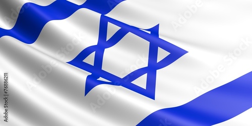 Israel flag.