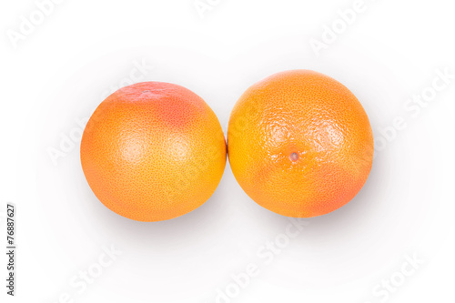 Two large grapefruit