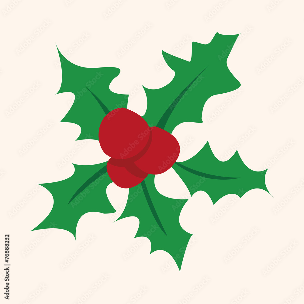 Christmas wreath flat icon elements background,eps10 Christmas wreath flat icon elements background,eps10