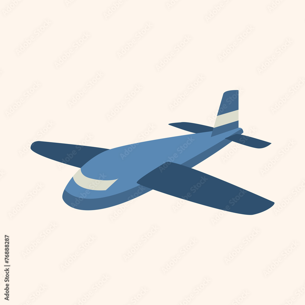 Transportation airplane flat icon elements background,eps10 Transportation airplane flat icon elements background,eps10