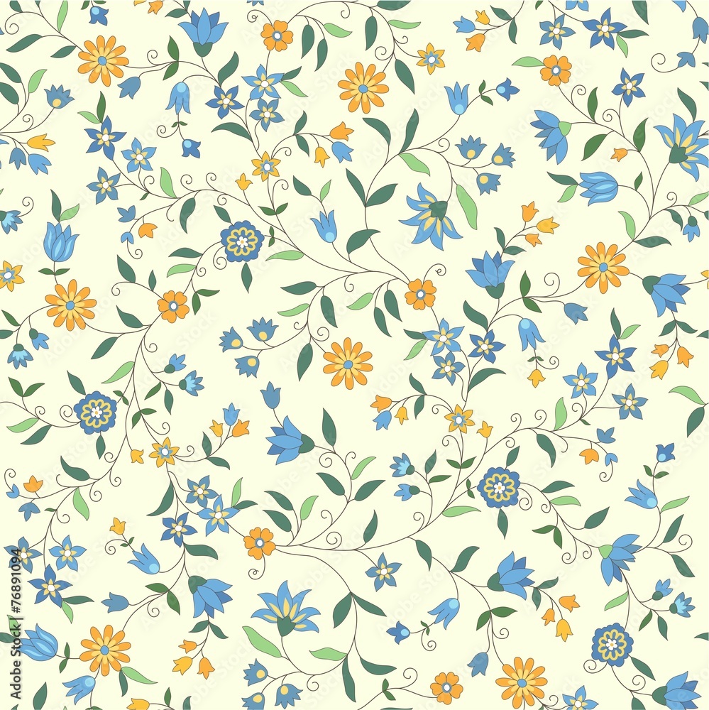 seamless floral  background