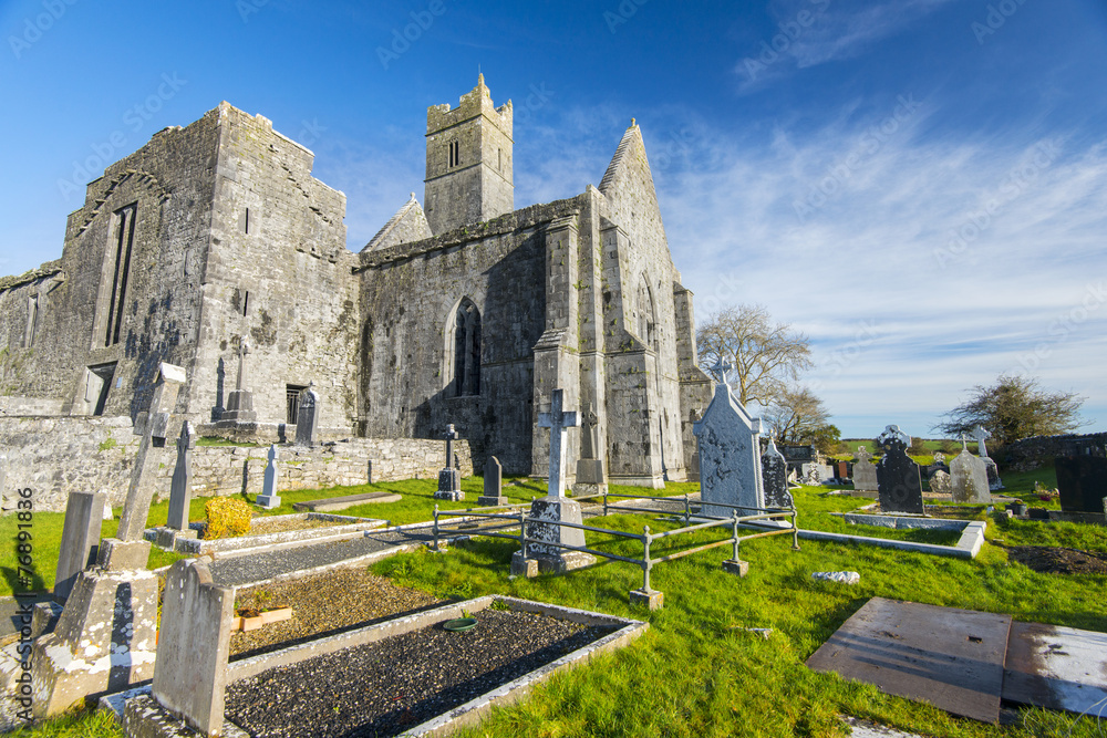 Fototapeta premium Quinn abbey ruins