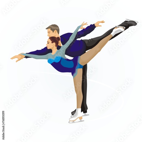 Pair skating