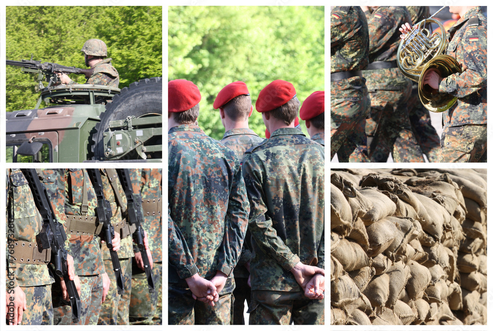Fototapeta premium Bundeswehr Soldaten