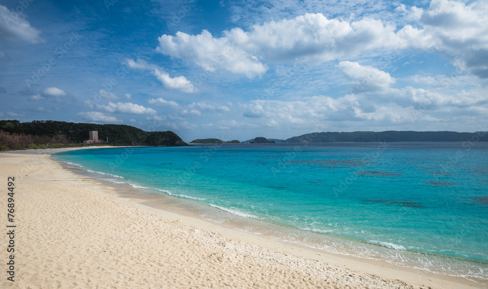 Furuzamami beach, Zamami island, Okinawa, Japan
