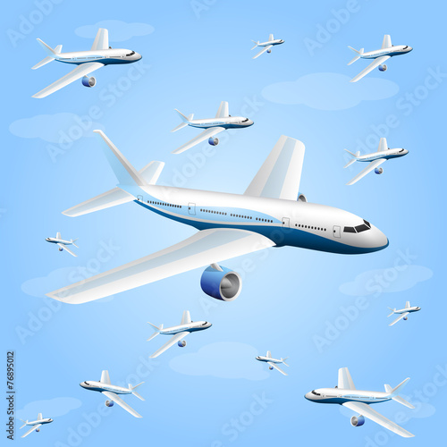 Illustration of an aircraft