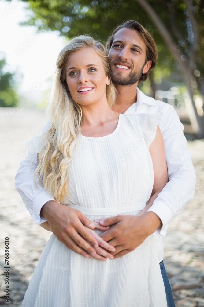 Obraz premium Attractive couple spending time together