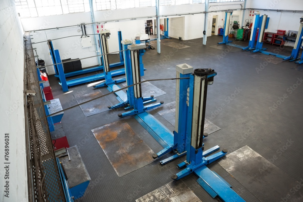 Fototapeta premium Empty work stations