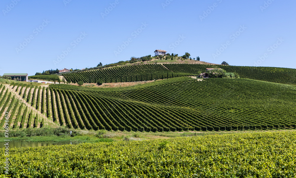 landscape view of Abruzzo, Italy