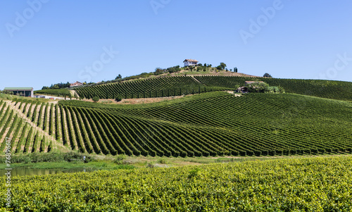 landscape view of Abruzzo, Italy photo