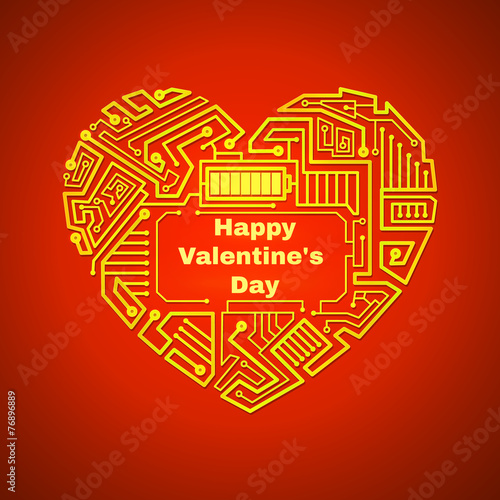 red heart