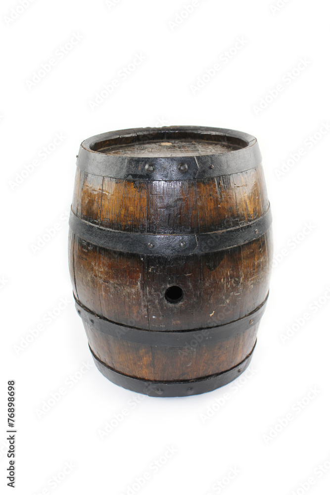 Fototapeta premium Old wooden barrel