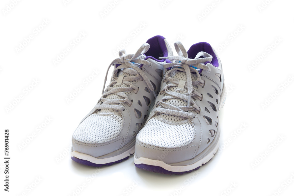 Sport shoes isolated on white background Sport shoes isolated on white background