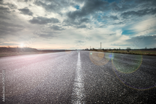 Obraz na płótnie Route