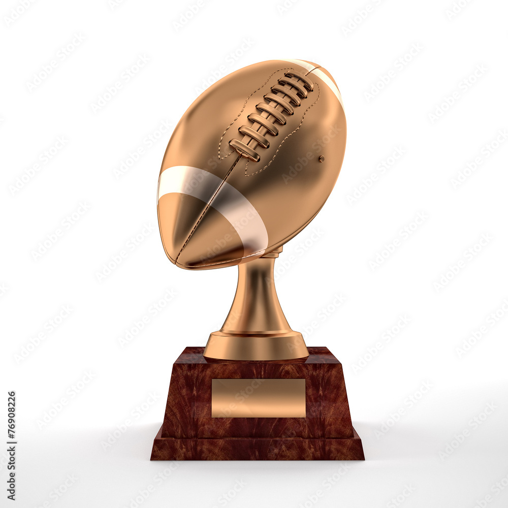 football trophy