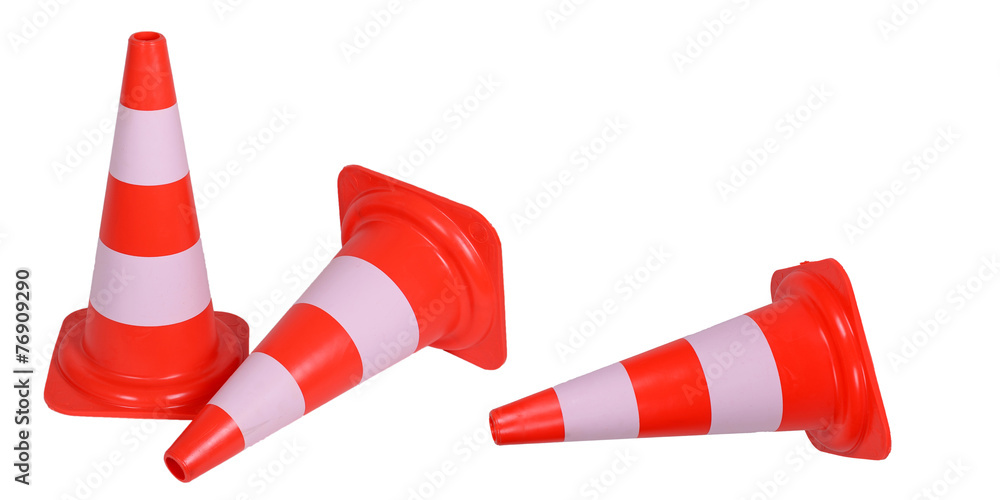 baustelle, verkehtrshütchen, absperrung baustelle, verkehtrshütchen, absperrung