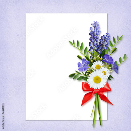 Wild flowers bouquet