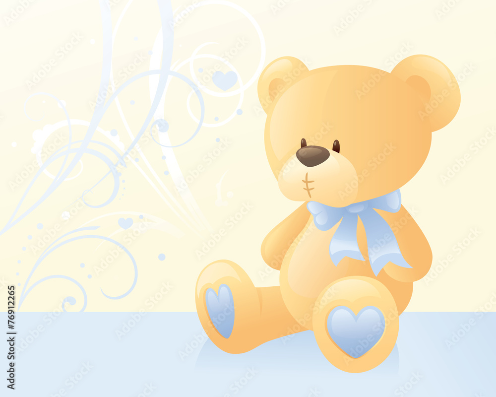 Obraz premium Blue Bear