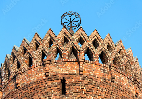 Obraz na płótnie Old Tower in Brandenburg an der Havel (Germany) w salonie