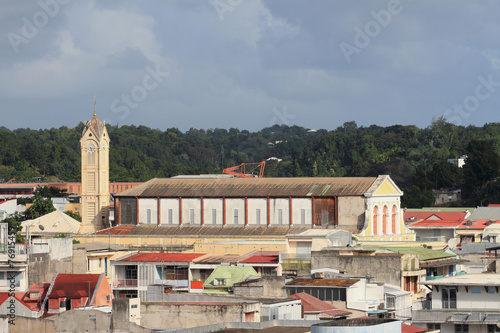 Cathedral of St. Pierre and St. Paul. Pointe-a-Pitre, Guadeloupe photo