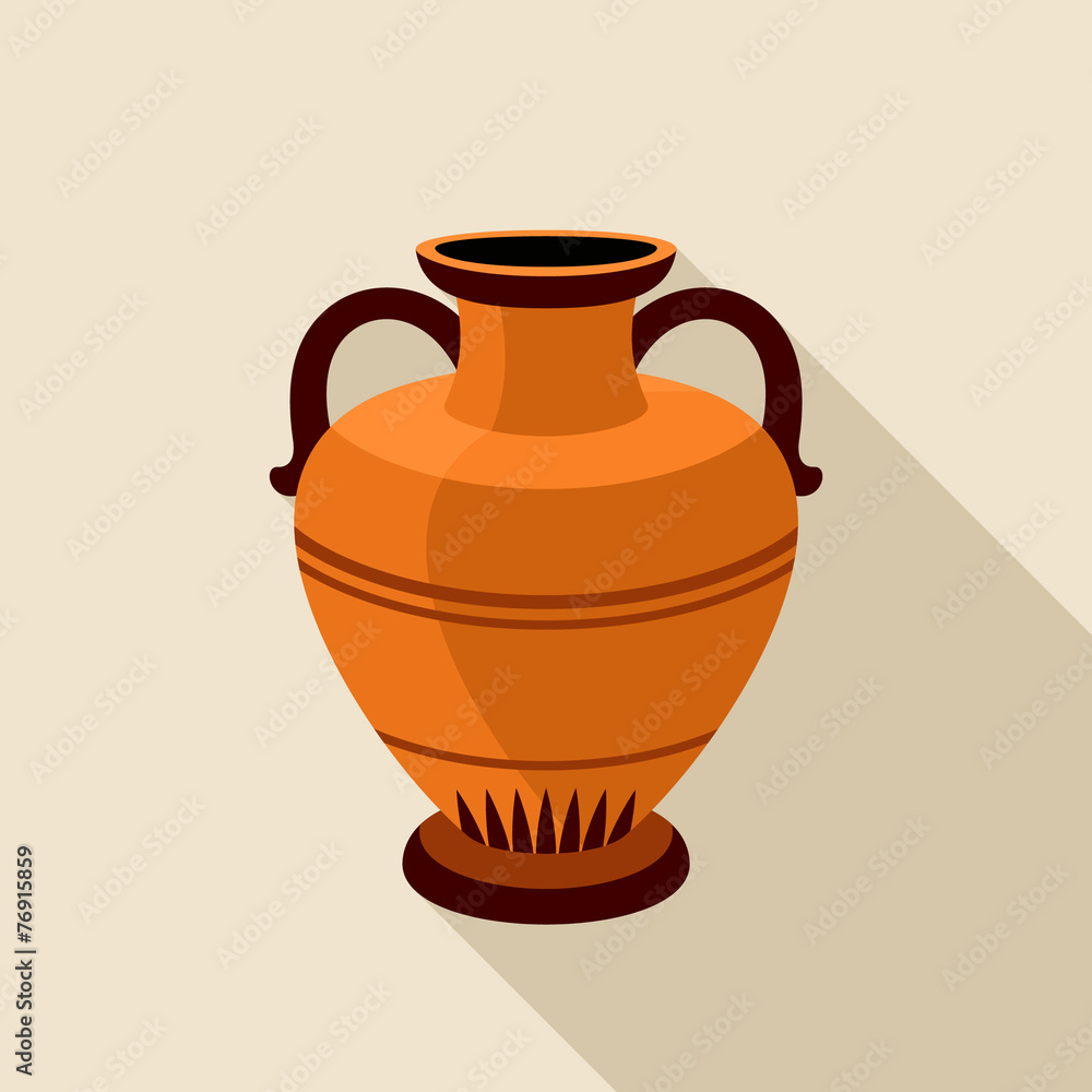 Greek amphora icon