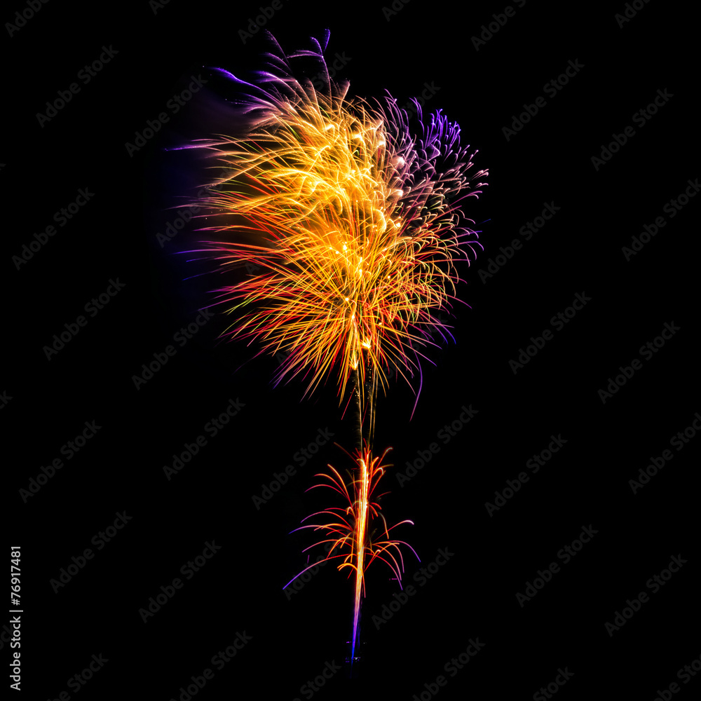 Photo of New Year celebration fireworks Photo of New Year celebration fireworks