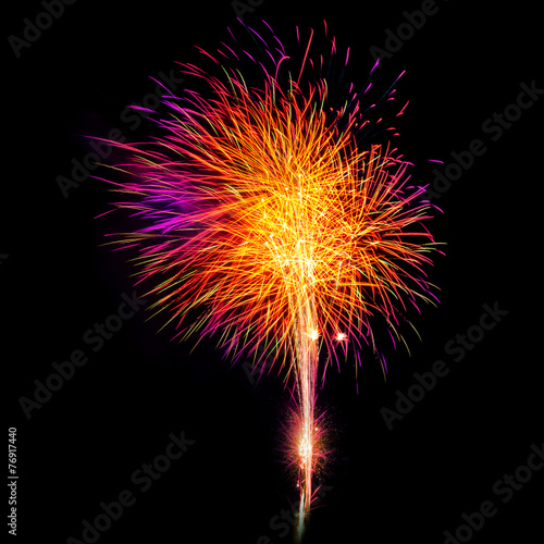 Photo of New Year celebration fireworks