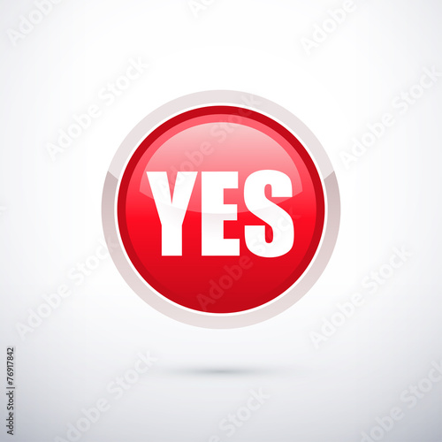 red button YES