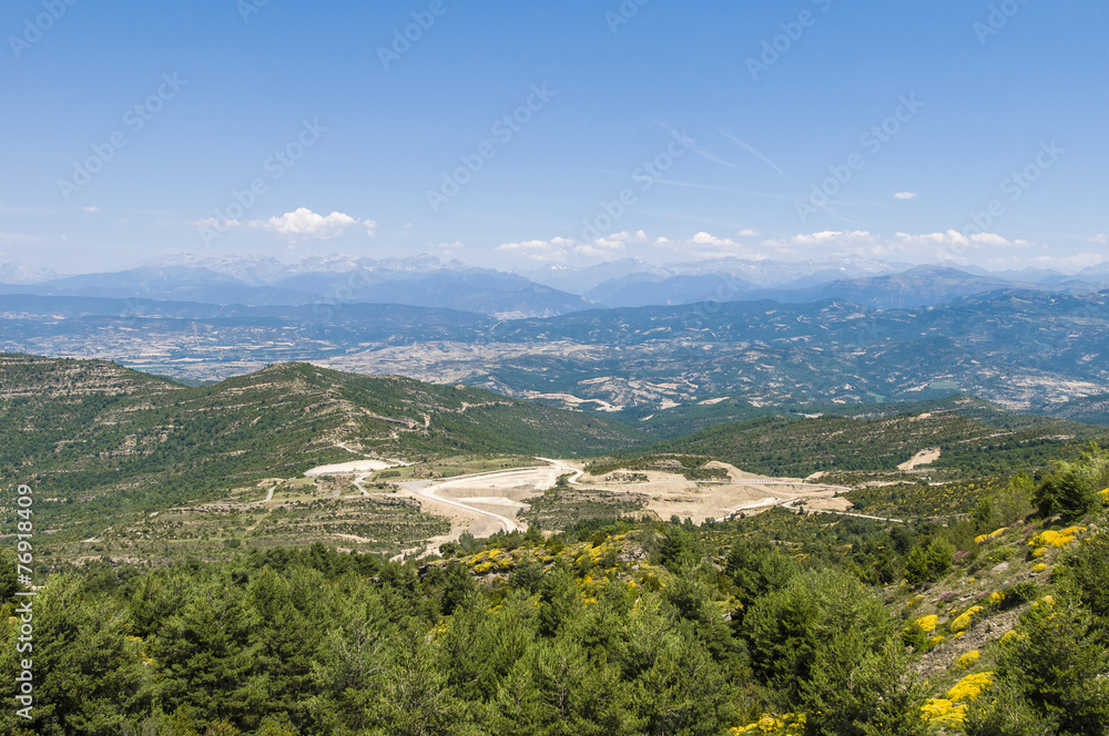 Tena Valley at Huesca, Spain