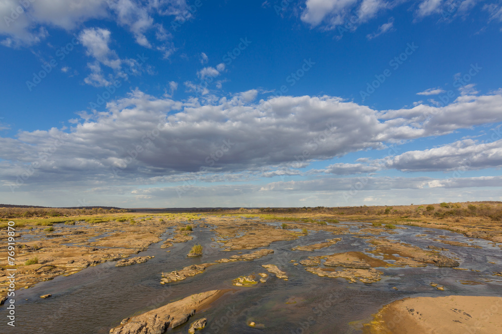 Olifants river on Kruger park