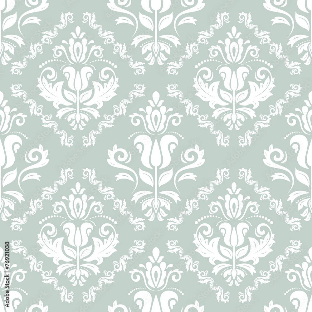 Pattern in the style of Baroque. Abstract Vector Background