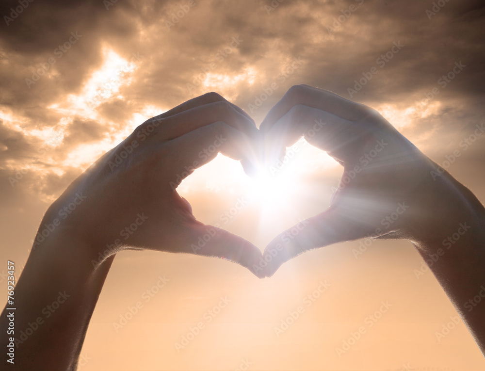 Fototapeta premium Liebe Symbol