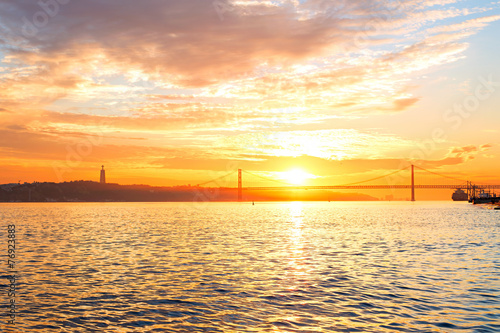 Lisbon harbor