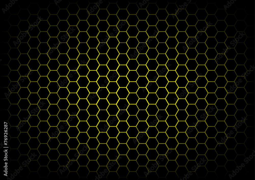 abstract hexagon dark yellow background abstract hexagon dark yellow background