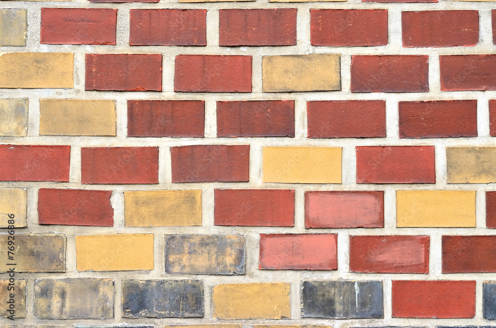 Obraz premium Ziegelwand