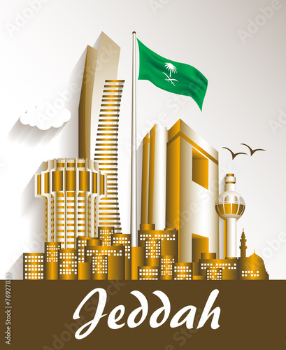 City of Jeddah Saudi Arabia Famous Buildings