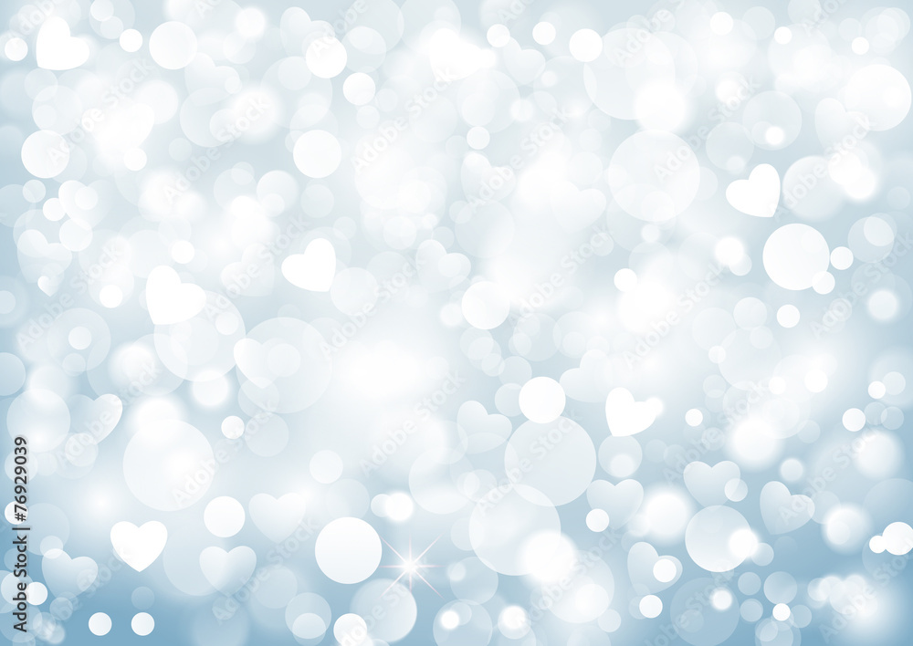 Obraz premium Shiny blue background