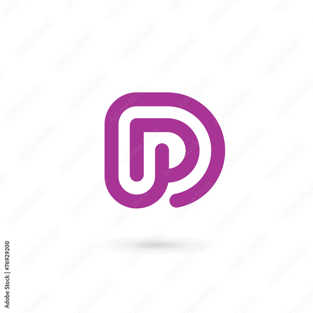 Letter D logo icon design template elements Letter D logo icon design template elements