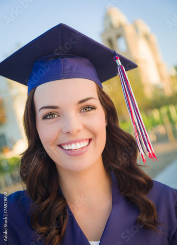 Happy Graduating Mixed Race...