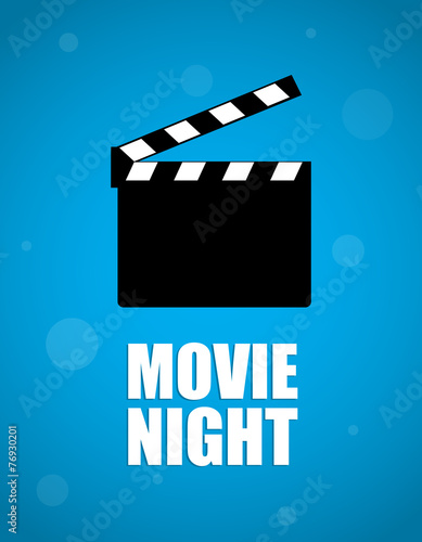 movie night background