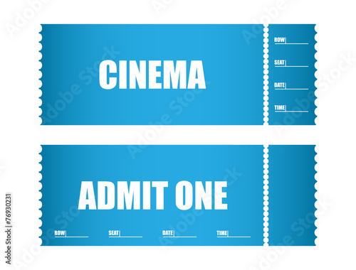 admit one ticket cinema tickets