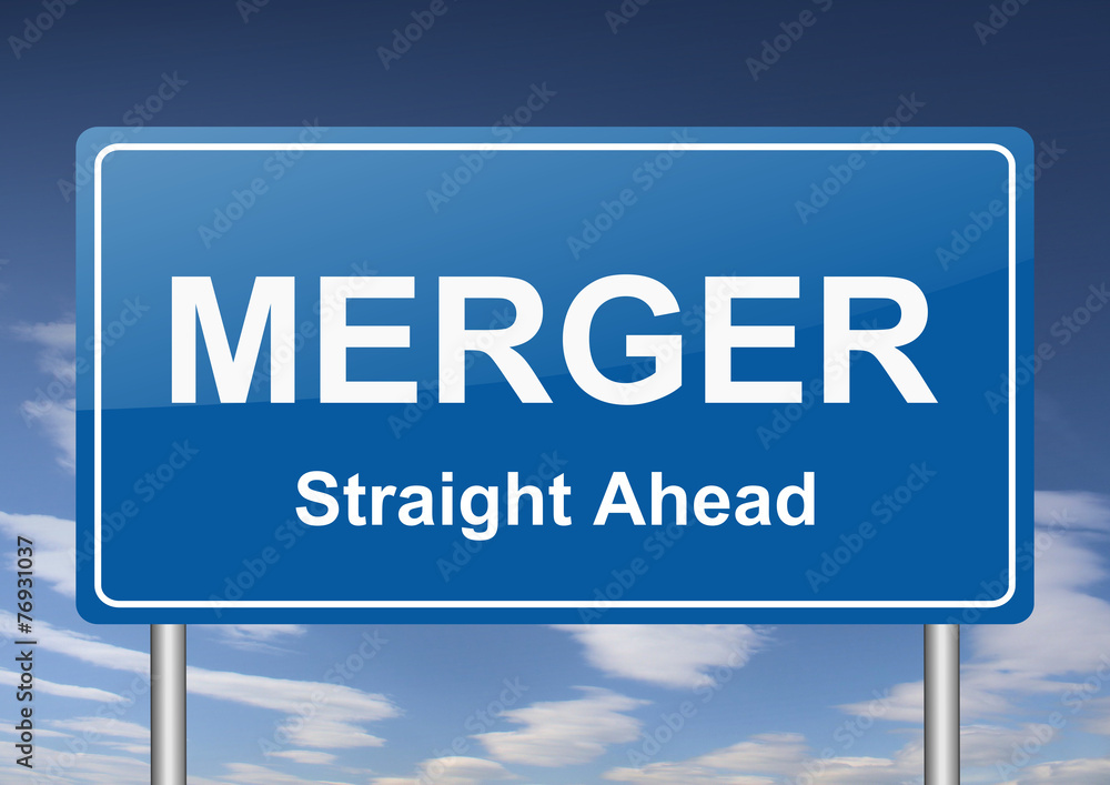 merger sign