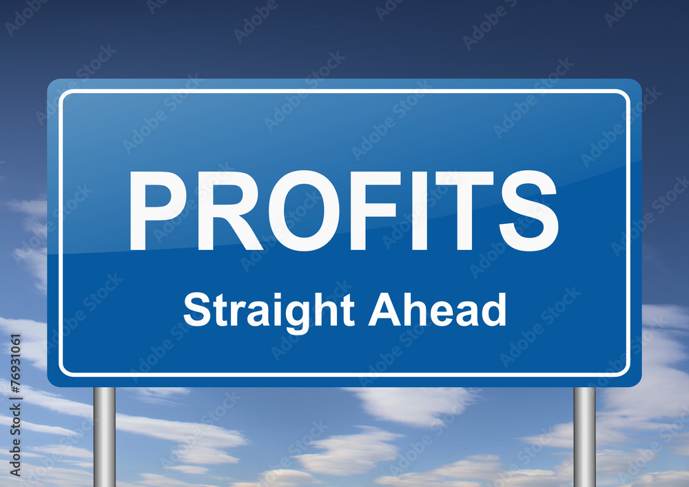 profits sign