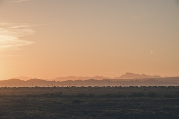 Crédence de cuisine Afrique Aube sur le semi-désert du Karoo  © ysbrandcosijn