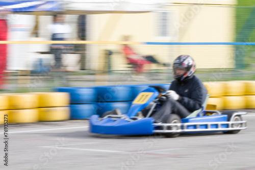 race go-kart blur effect © kleem26