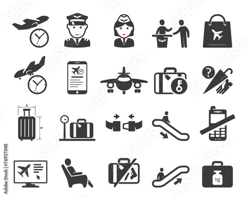 Airport icons