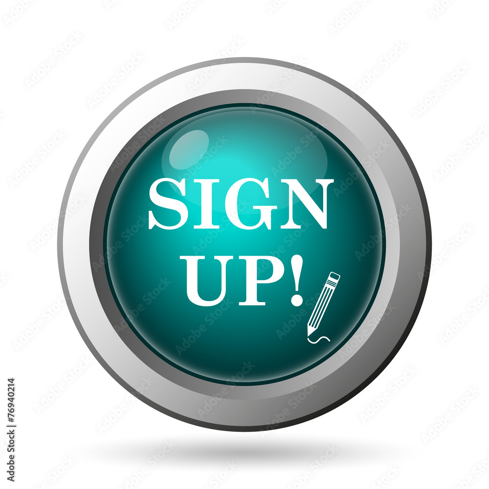 Sign up icon Sign up icon